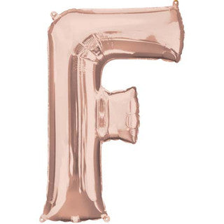Giant Foil Letter Rose Gold