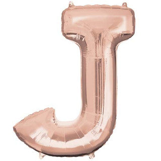Giant Foil Letter Rose Gold
