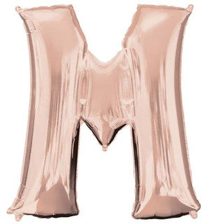 Giant Foil Letter Rose Gold