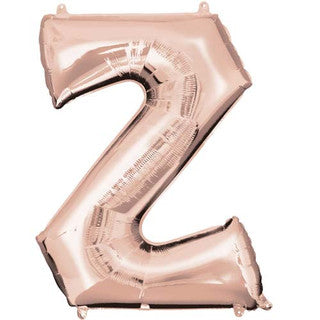 Giant Foil Letter Rose Gold