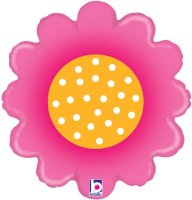 Cute Flower 18'' JR Shape Foil Balloon