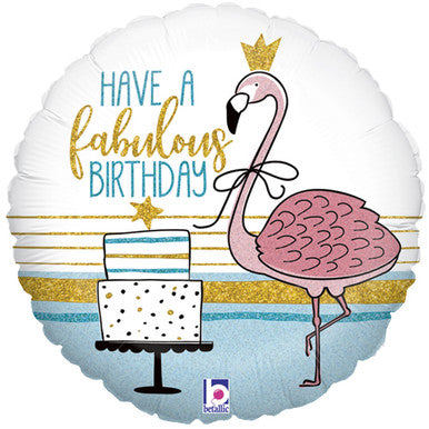 Flamingo 18" Foil Balloon