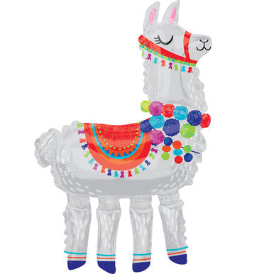 Llama Airwalker Foil Balloon