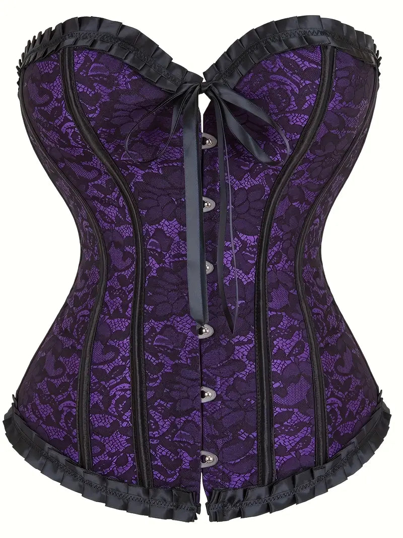 🌟New🌟 Purple Deluxe Lace Up Corset