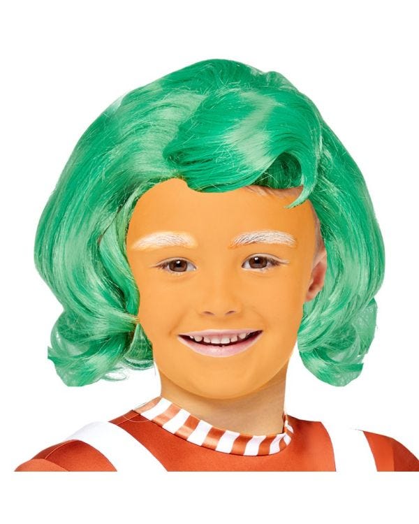 Official Oompa Loompa Wig Bright Child
