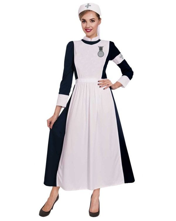 Great War Nurse Lady Costume