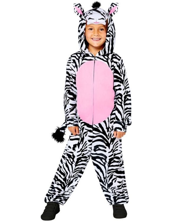 Zebra Child Costume