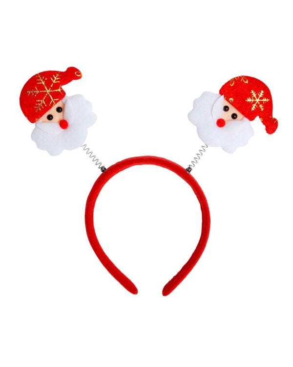 Father Christmas Headboppers on Headband