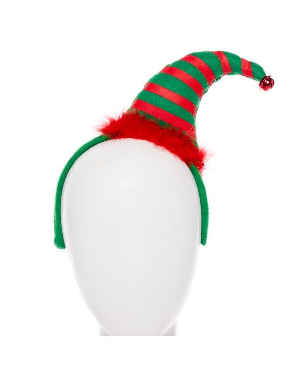 Mini Elf Hat on Headband