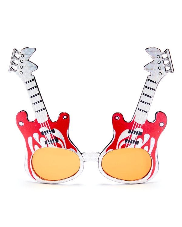 Rock Guitar Glasses