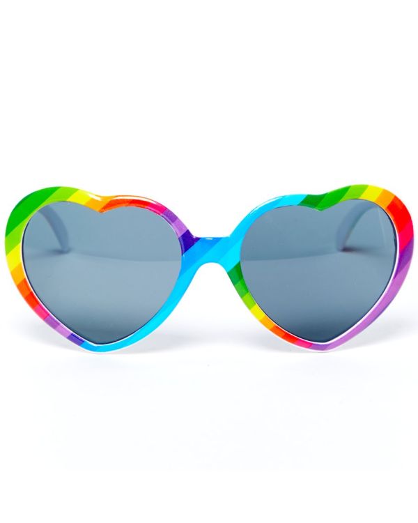 Rainbow Heart Glasses