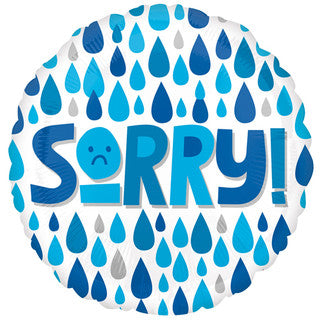 Sorry 18" Foil Balloon