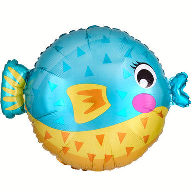 Sealife Puffer Fish JR Super Foil Balloon