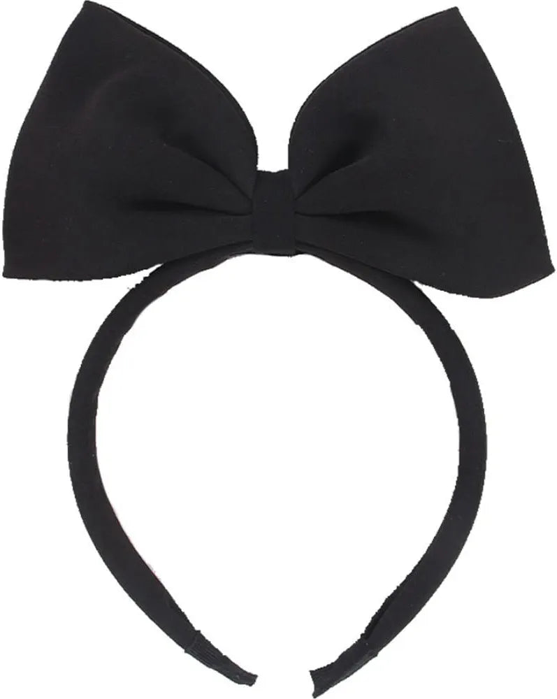 Black Bow Headband