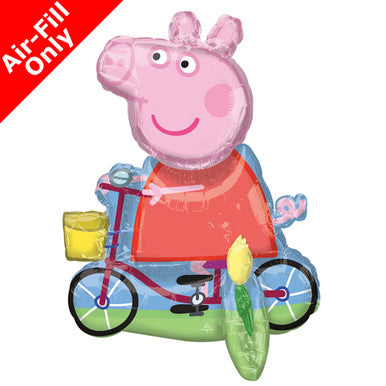 Peppa Pig Sitter Airfilled Foil Balloon