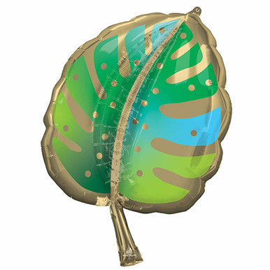 Green Leaf Supershape Balloon