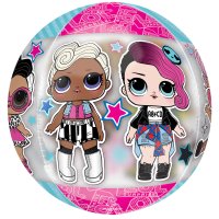 LOL Doll Glam Orbz Supershape Foil Balloon