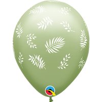 Green Leaf Latex Balloons 25 Pack (also available in singles)