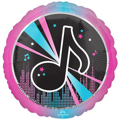 Music Note 18" Foil Balloon