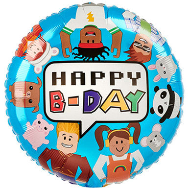 Gamer Character Gamer 18" Foil Balloon