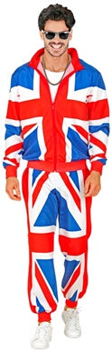 Shell Suit Union Jack Costume