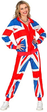 Shell Suit Union Jack Costume