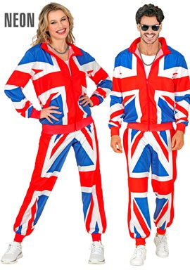 Shell Suit Union Jack Costume