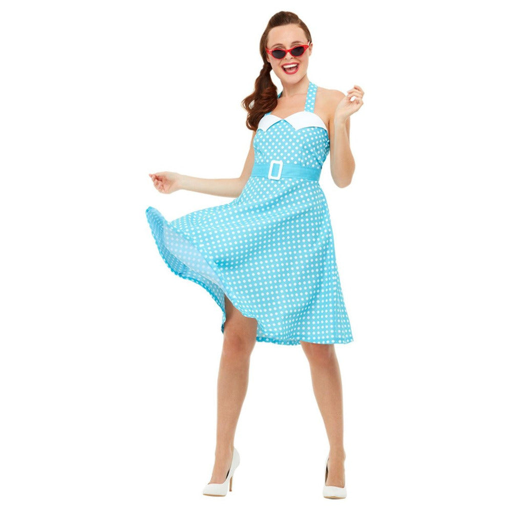 50's Pin Up Blue Costume