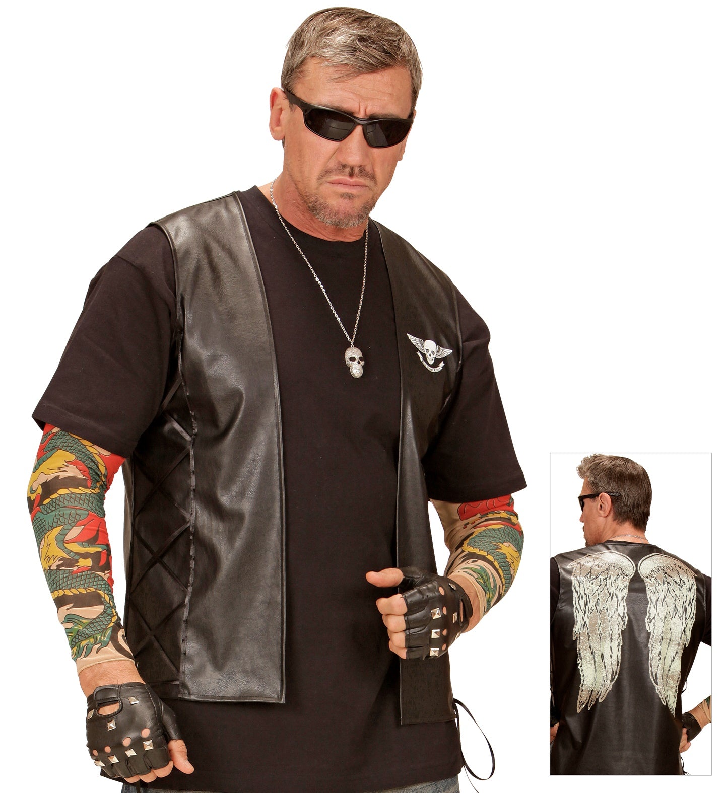 Punk Biker Vest
