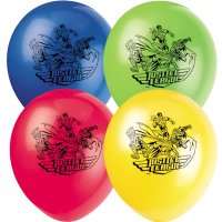 Justice League Latex Balloons - 8 Pack