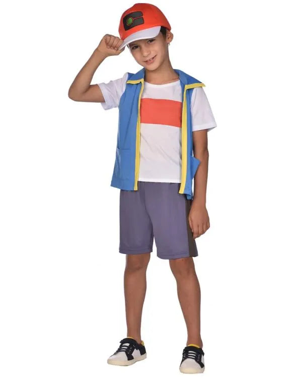 Official Pokémon Ash Ketchum Child Costume
