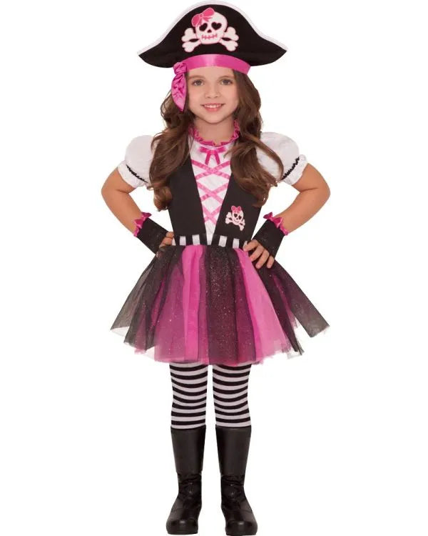 Dazzling Pirate Girl Child Costume
