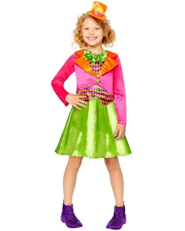 Miss Mad Hatter Child Costume