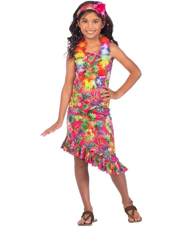 Hawaiian Girl Child Costume