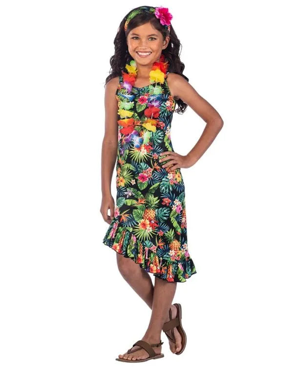Hawaiian Girl Child Costume