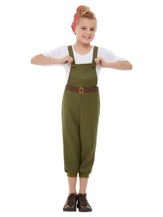 WW2 Little Land Girl Child Costume