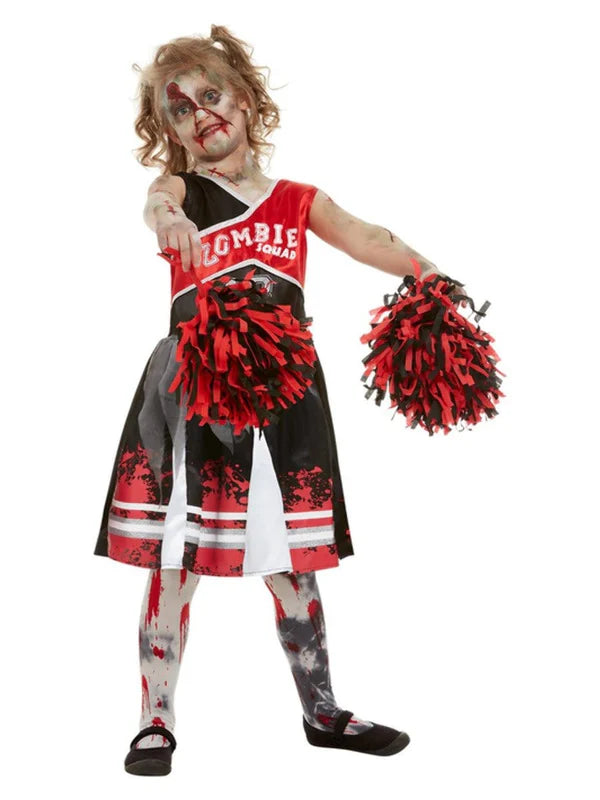 Zombie Cheerleader Squad Child Costume