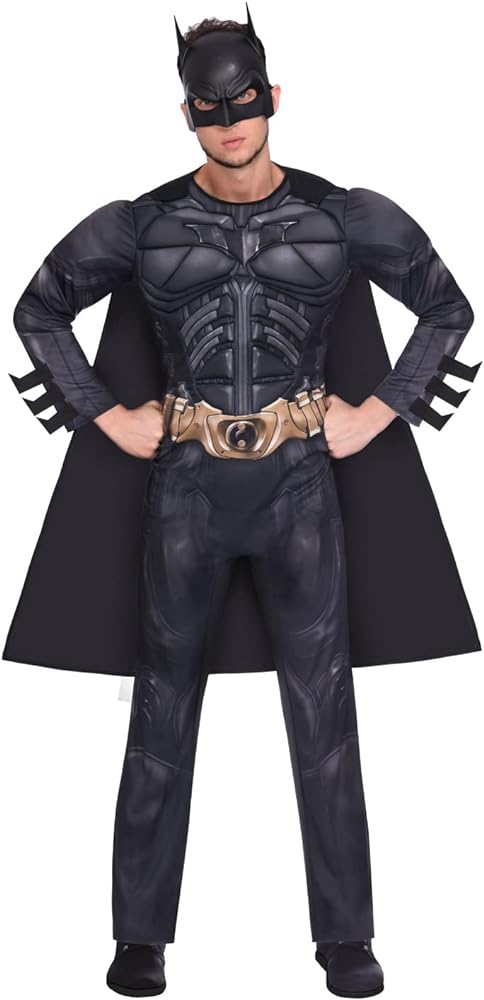 Official Batman Dark Knight Muscle Chest Costume