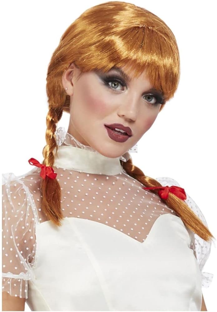 Porcelain Doll Bunches Wig