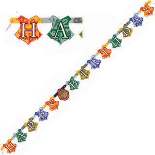 Happy Birthday Harry Potter Crest Letter Banner