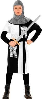 Medieval Warrior White Child Costume