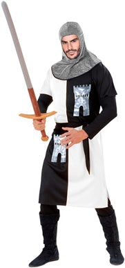 Medieval Warrior White Costume