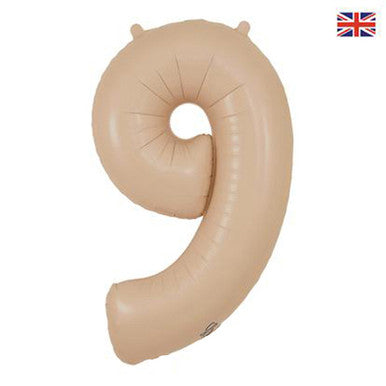 Giant Foil Number Balloon Matt Nude