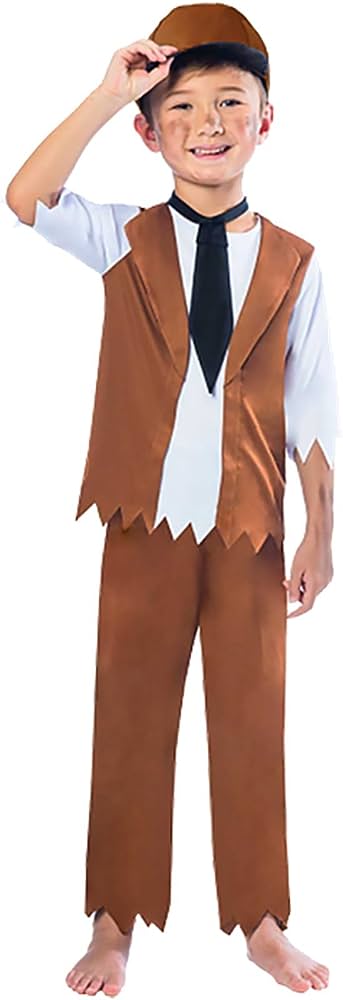 Victorian Poor Boy Brown costume
