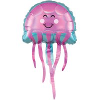 Jellyfish Supershape Foil Balloon