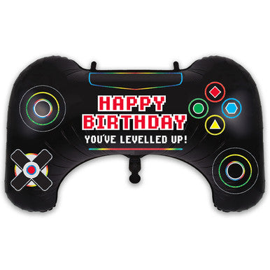 Birthday Controller Supershape Foil Balloon