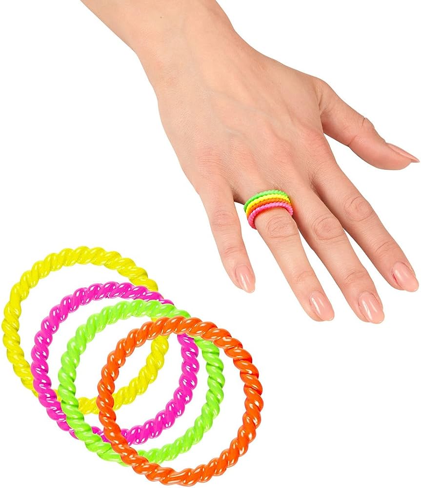 Fluorescent Bead Rings