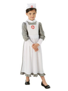WW1 Nurse Grey Child Costume