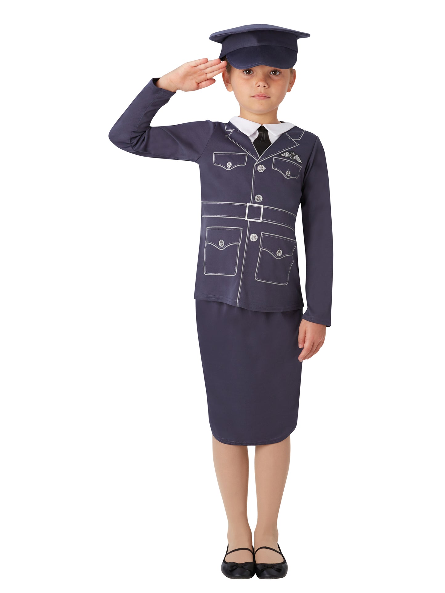 WW2 Wraf Girl Child Costume
