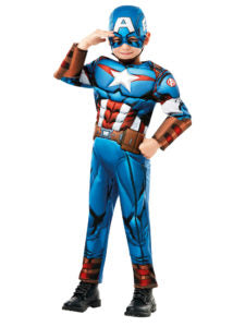 Official Captain America Comic Deluxe Child Costume